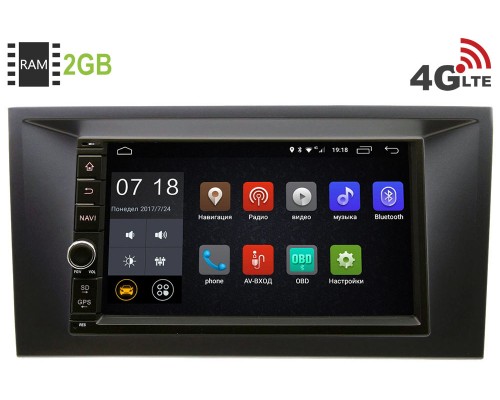 Ford Mondeo III 2003-2007 Canbox 2871-RP-FRMN-92 Android 8.1 7 дюймов (4G LTE 2GB)