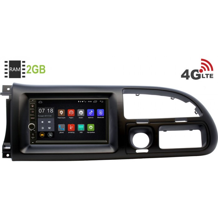 Штатная магнитола Ford Transit 1995-2005 Canbox 2871-RP-FRTR-93 Android 8.1 7 дюймов (4G LTE 2GB)