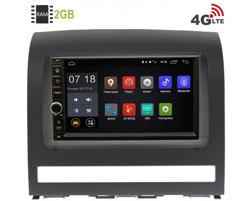 Fiat Albea, idea, Palio II, Siena 1996-2017 Canbox 2871-RP-FTAL-145 Android 8.1 7 дюймов (4G LTE 2GB)