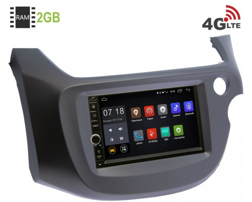Honda Fit II, Jazz II 2008-2014 Canbox 2871-RP-HNFT3C-99 Android 8.1 7 дюймов (4G LTE 2GB)