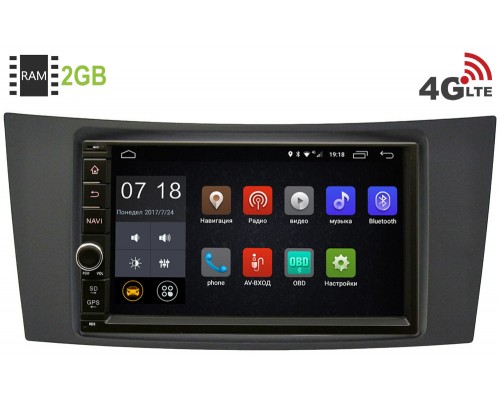 Mercedes E-klasse (W211) 2002-2009 Canbox 1968-RP-MREB-120 Android 8.1 7 дюймов (4G LTE 2GB)