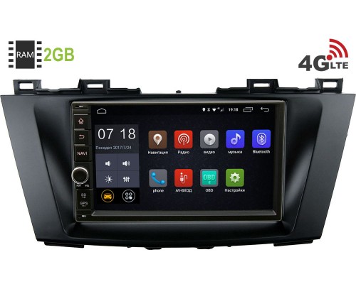 Mazda 5 II (CW), Premacy III (CW) 2010-2017 Canbox 2871-RP-MZ5B-150 Android 8.1 7 дюймов (4G LTE 2GB)