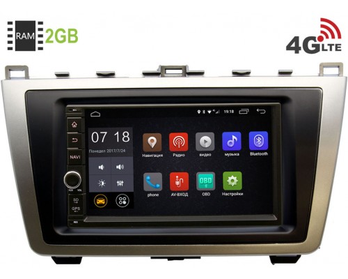 Mazda 6 (GH) 2007-2012 Canbox 2871-RP-MZ6C-115 Android 8.1 7 дюймов (4G LTE 2GB)