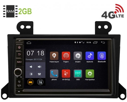 Mazda MPV 2000-2006 Canbox 2871-RP-MZMPB-118 Android 8.1 7 дюймов (4G LTE 2GB)