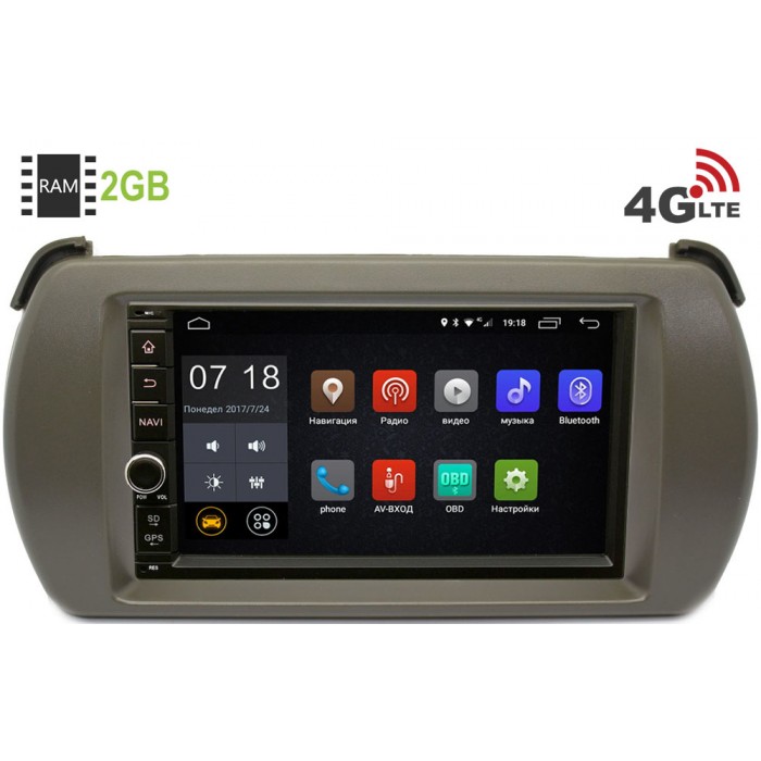 Штатная магнитола Suzuki Alto VII (HA25) 2009-2014 Canbox 2871-RP-SZAL-125 Android 8.1 7 дюймов (4G LTE 2GB)
