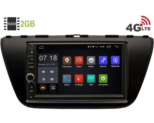 Suzuki SX4 II 2013-2018 Canbox 2871-RP-SZSX4C-160 Android 8.1 7 дюймов (4G LTE 2GB)