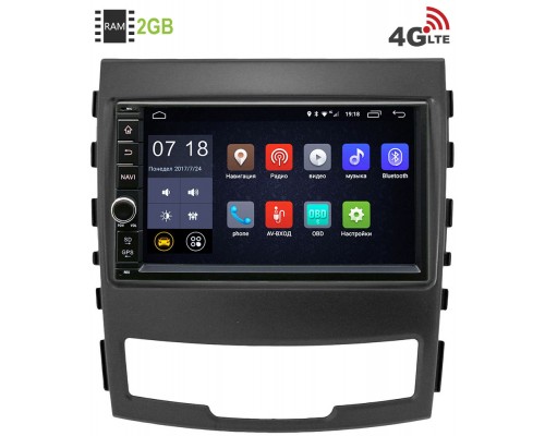 SsangYong Actyon II 2010-2013 Canbox 1968-RP-TYACB-61 Android 8.1 (4G LTE 2GB)