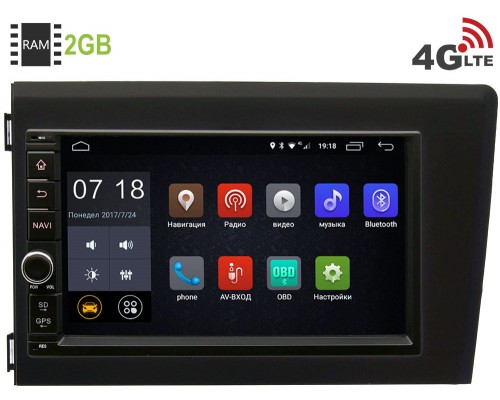 Volvo S60, V70, XC70 2000-2004 Canbox 2871-RP-VLS67C-137 Android 8.1 7 дюймов (4G LTE 2GB)