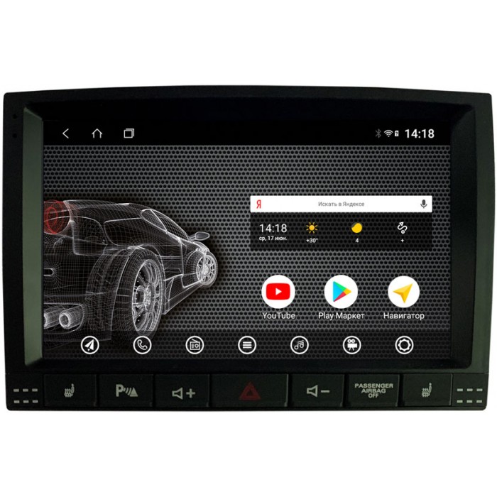 Штатная магнитола Vomi ST1691-TS9 для Volkswagen Touareg 2002-2010 на Android 10