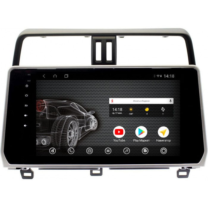 Штатная магнитола Vomi ST2792-T3 для Toyota Land Cruiser Prado 150 2017-2021 на Android 10