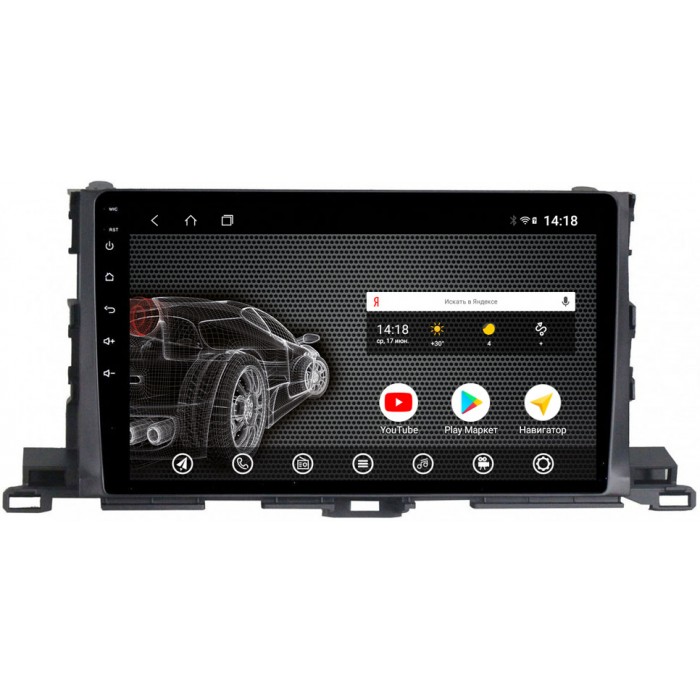 Штатная магнитола Vomi ST2801-T3 для Toyota Highlander (U50) 2013-2019 на Android 10