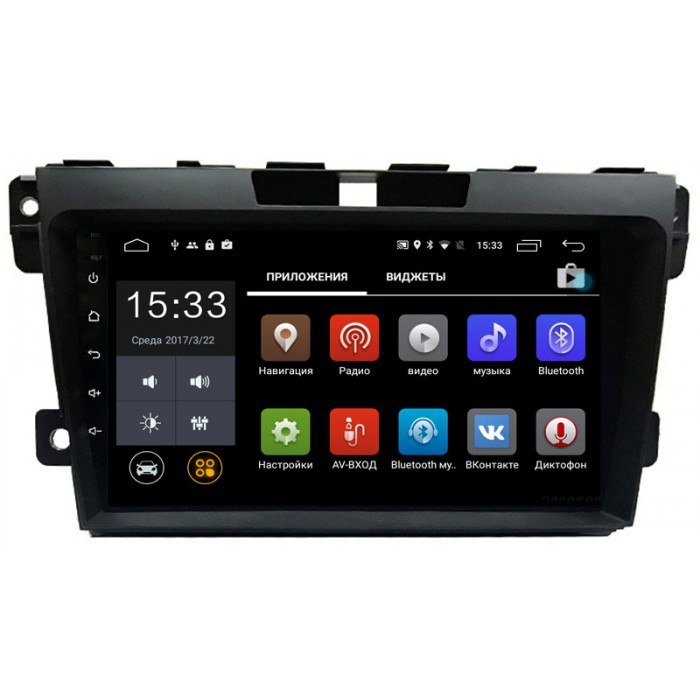 Штатная магнитола Parafar для Mazda CX-7 I 2006-2012 поддержка BOSE на Android 8.1 (PF097LTX)