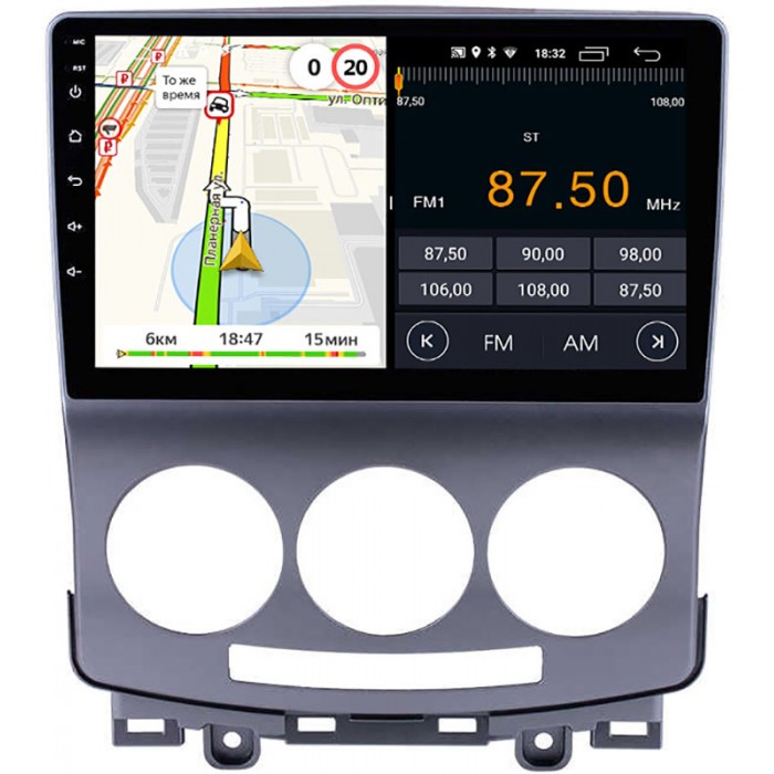 Штатная магнитола Parafar для Mazda 5 I (CR), Premacy II (CR) 2005-2010 на Android 8.1 (PF167LTX)