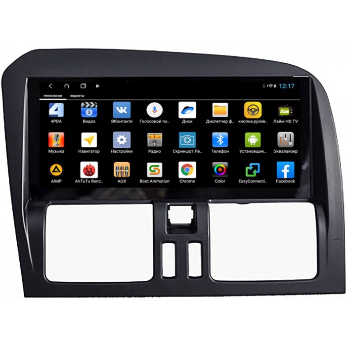 Штатная магнитола Parafar для Volvo XC-60 на Android 7.1.1 (PF192P)