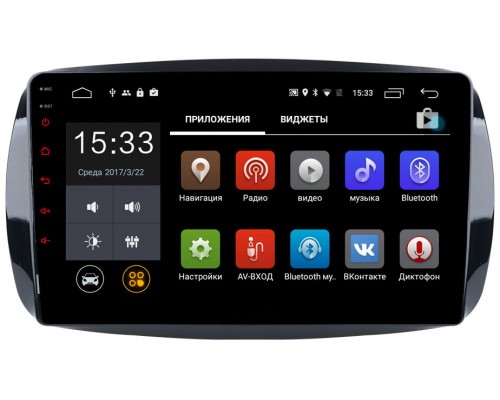Parafar для Mercedes Smart Fortwo III, Forfour II 2014-2019 на Android 8.1 (PF214LTX)