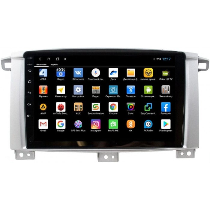 Штатная магнитола Parafar для Toyota Land Cruiser 105 2002-2008 на Android 10.0 (PF451AHD)