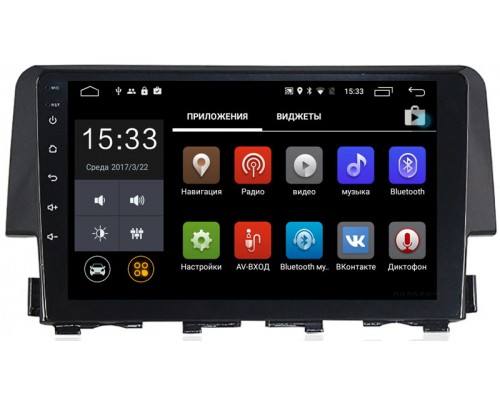 Parafar для Honda Civic 10 (X) 2017-2018 на Android 6.0.1 (PF977Lite)