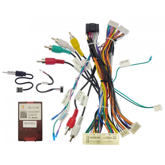 Комплект проводов для Hyundai, Kia SPDIF ТРЕХрядка Canbox 249 (can XP)