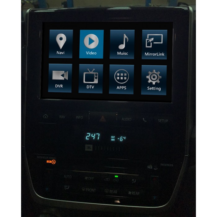 Навигационный блок Radiola RDL-701 для Toyota Land Cruiser 200 2005-2009 Android 6.0