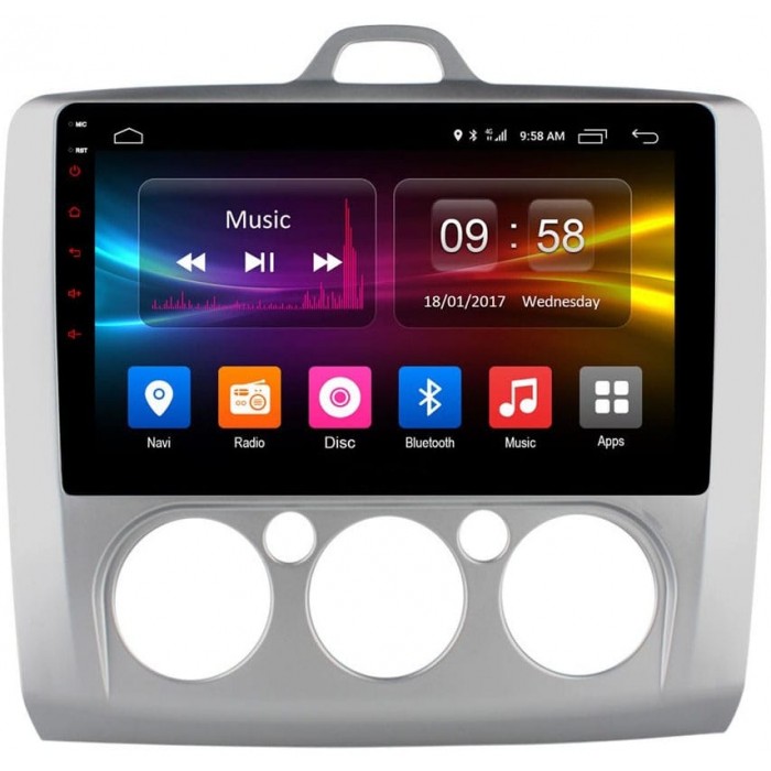 Штатная магнитола Roximo Ownice G30 S9201J-M для Ford Focus 2005-2010 с кондиционером на Android 9.0