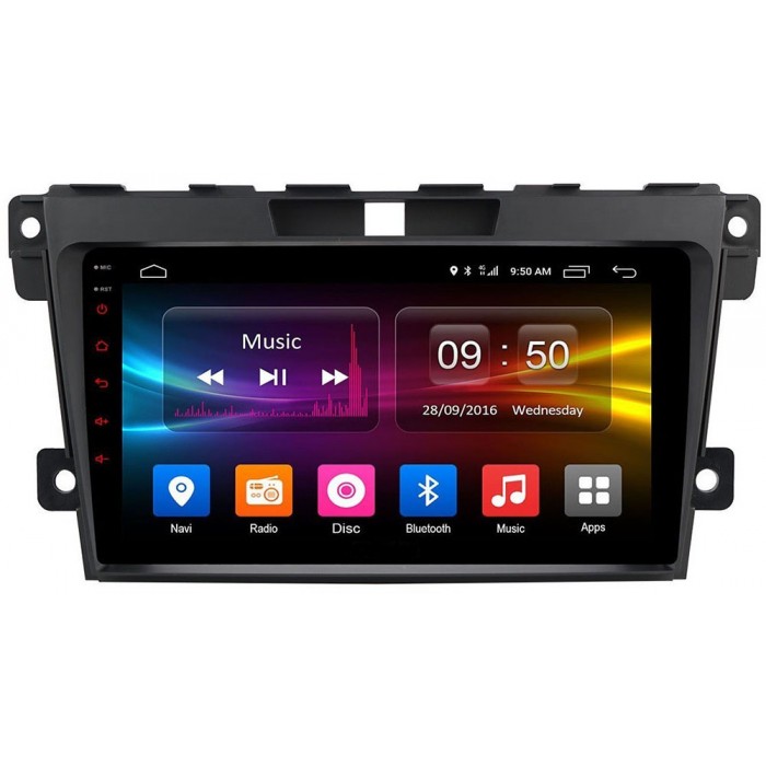 Штатная магнитола Roximo Ownice G30 S9509J для Mazda CX-7 I 2006-2012 на Android 9.0