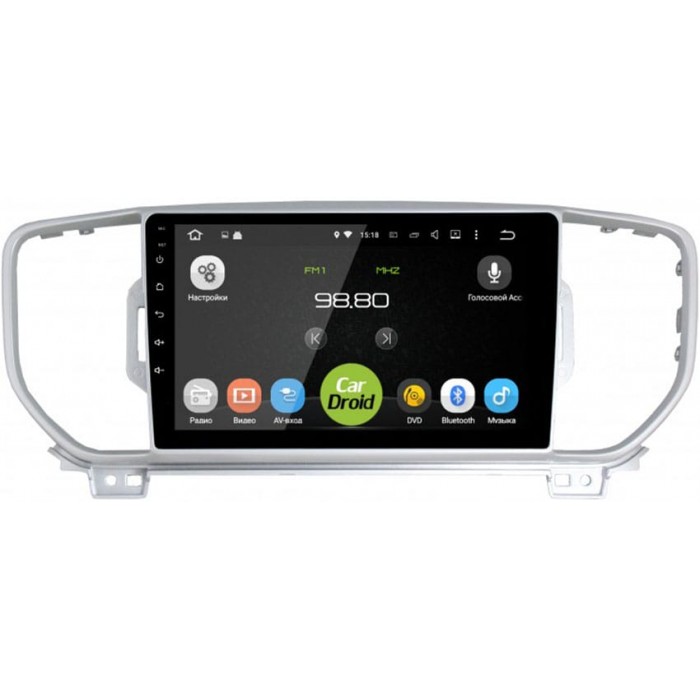 Штатная магнитола Roximo CarDroid RD-2319F-N16 Kia Sportage IV 2016-2018 (Android 10)