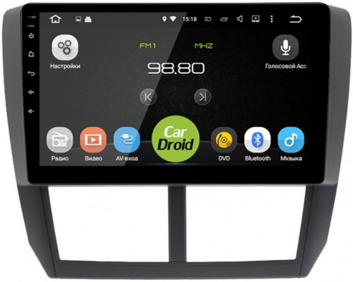 Roximo CarDroid RD-3403F Subaru Forester III 2008-2013, Impreza III 2007-2013 (Android 10)