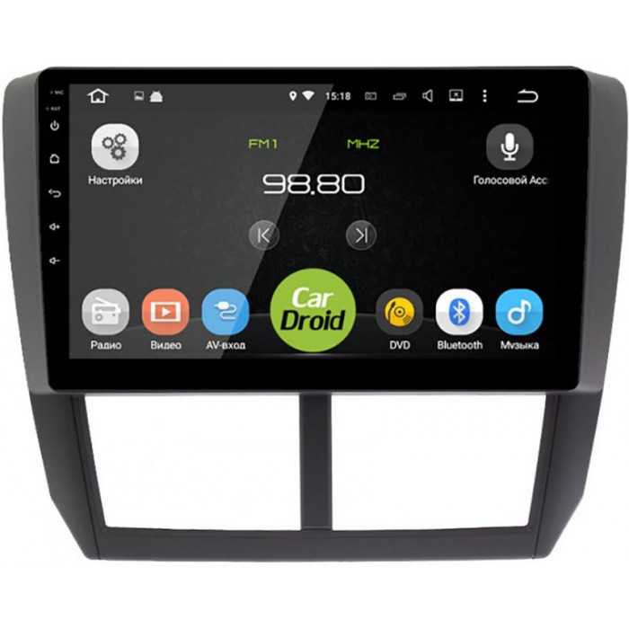 Штатная магнитола Roximo CarDroid RD-3403F Subaru Forester III 2008-2013, Impreza III 2007-2013 (Android 10)