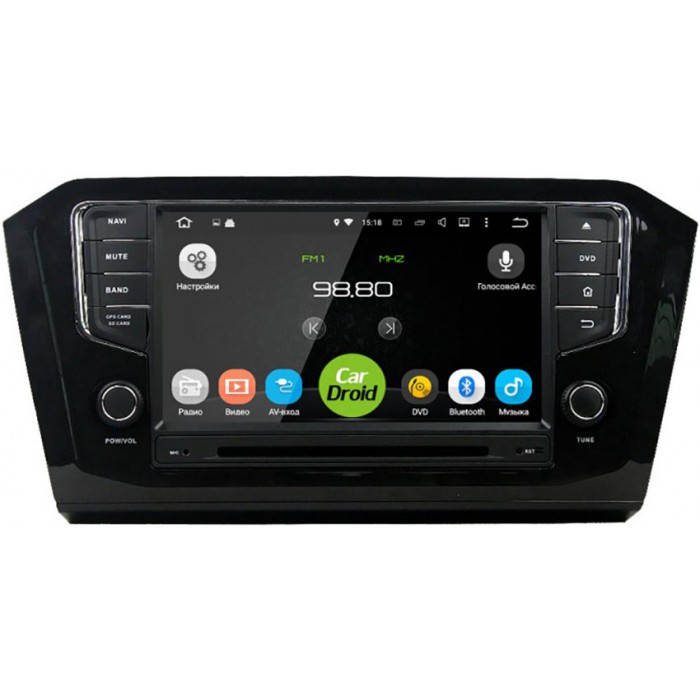 Штатная магнитола Roximo CarDroid RD-3713-2gb Volkswagen Passat B8 2014-2021 (Android 10)