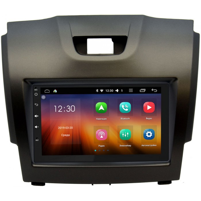 Штатная магнитола Chevrolet Trailblazer II 2012-2016 на Android 9.1 (A55TWY7S61R-RP-CVTB-20)