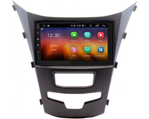 SsangYong Actyon II 2013-2018 на Android 9.1 (A55TWY7S61R-RP-SYACC-67)