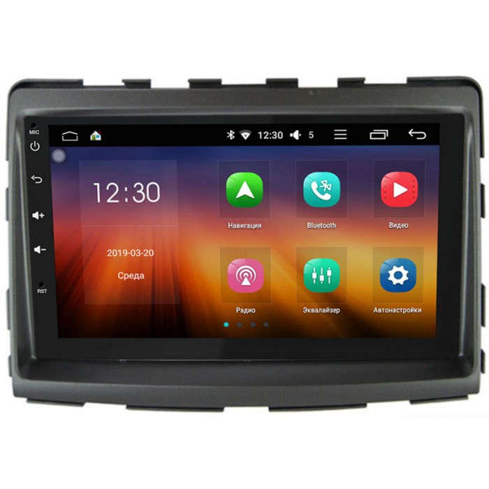 Штатная магнитола SsangYong Stavic, Rodius 2013-2018 на Android 9.1 (A55TWY7S61R-RP-SYRD-15)