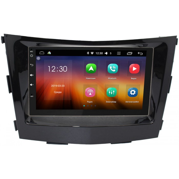 Штатная магнитола SsangYong Tivoli, XLV 2015-2018 на Android 9.1 (A55TWY7S61R-RP-SYTV-16)