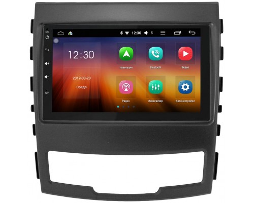 SsangYong Actyon II 2010-2013 на Android 9.1 (A55TWY7S61R-RP-TYACB-61)
