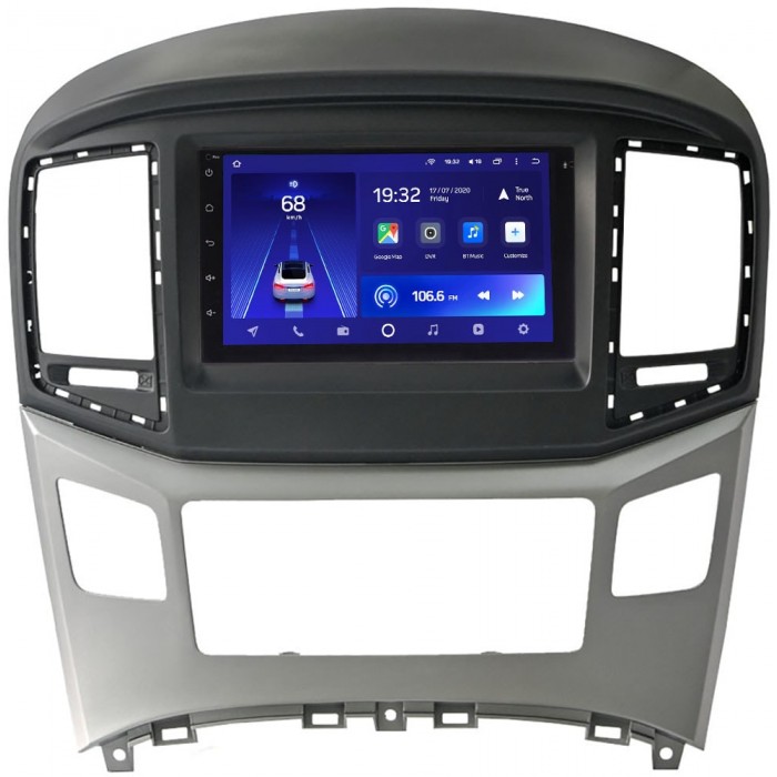 Головное устройство в штатное место 2 din Hyundai H1 II, Grand Starex I 2015-2019 (черный,серебро) Teyes CC2L 7 дюймов 2/32 RP-11-610-283 на Android 8.1 (DSP, AHD)