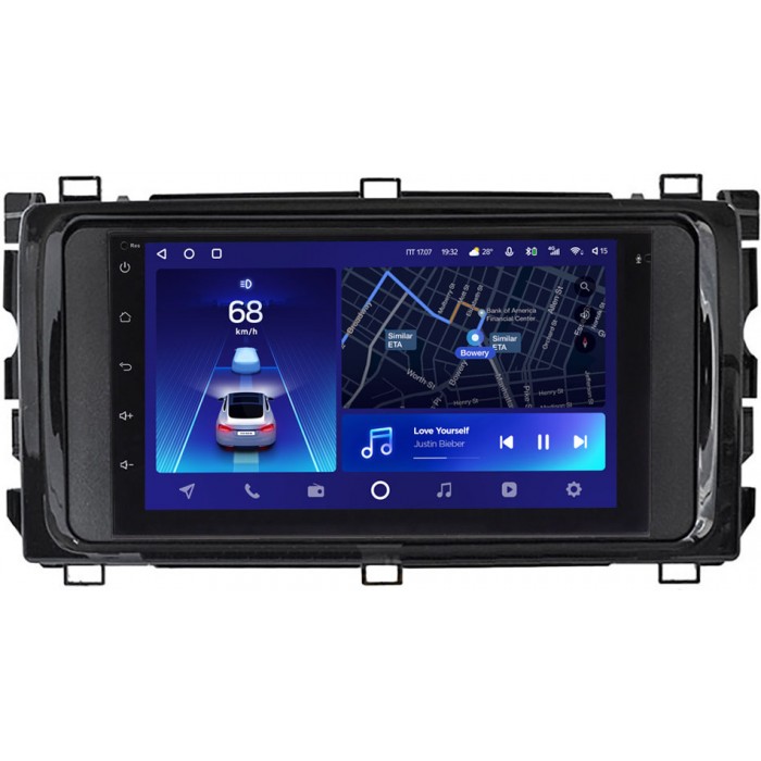 Головное устройство в штатное место 2 din Toyota Auris II 2012-2015 Teyes CC2 PLUS 7 дюймов 3/32 RP-11-512-442 на Android 10 (4G-SIM, DSP)