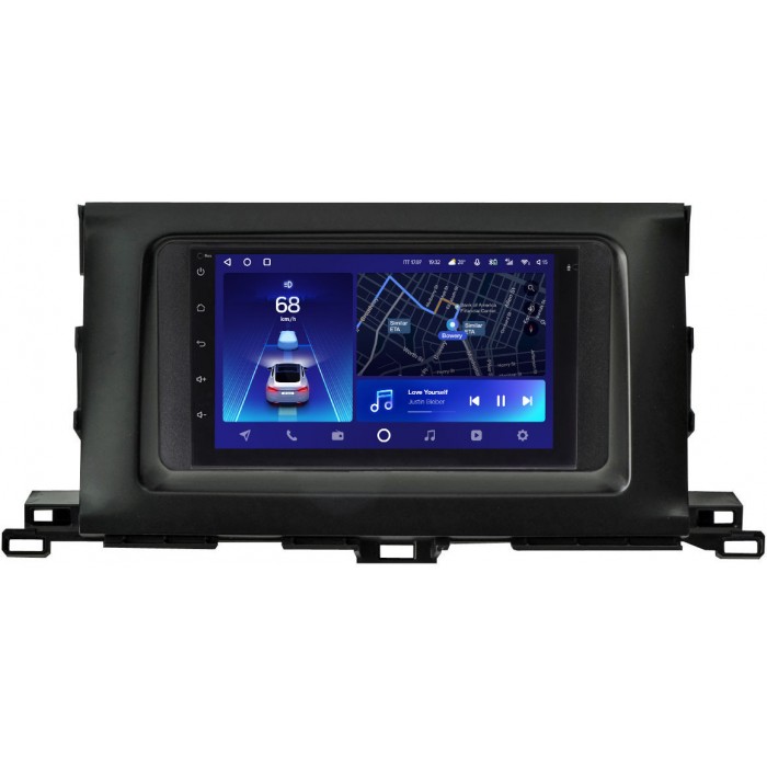 Головное устройство в штатное место 2 din Toyota Highlander (U50) 2013-2019 Teyes CC2 PLUS 7 дюймов 3/32 RP-11-513-443 на Android 10 (4G-SIM, DSP)