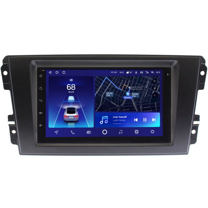 Головное устройство в штатное место 2 din Datsun On-Do, Mi-Do 2014-2021 Teyes CC2 PLUS 7 дюймов 4/64 RP-DTOD-95 на Android 10 (4G-SIM, DSP)