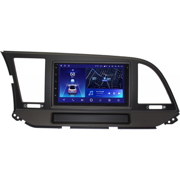 Головное устройство в штатное место 2 din Hyundai Elantra VI (AD) 2015-2019 Teyes CC2 PLUS 7 дюймов 4/64 RP-HDELN-285 на Android 10 (4G-SIM, DSP)