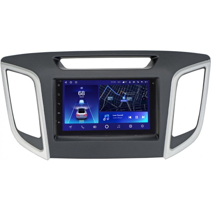 Штатная магнитола Hyundai Creta 2016-2021 Teyes CC2 PLUS 7 дюймов 3/32 RP-HDI25N-111 на Android 10 (4G-SIM, DSP)