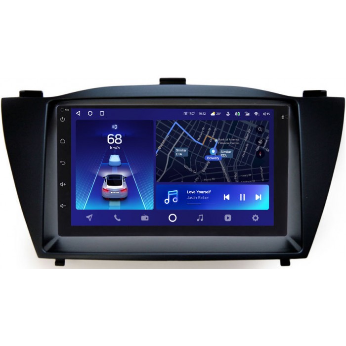 Штатная магнитола Hyundai ix35, Tucson II 2011-2015 Teyes CC2 PLUS 7 дюймов 4/64 RP-HDI35-32 на Android 10 (4G-SIM, DSP)