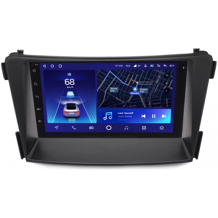 Головное устройство в штатное место 2 din Hyundai i40 I 2011-2021 Teyes CC2 PLUS 7 дюймов 4/64 RP-HDI45-65 на Android 10 (4G-SIM, DSP) (173х98)