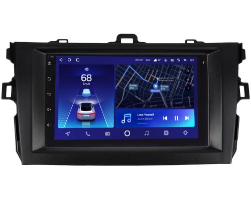 Toyota Corolla X 2006-2013 (черная) Teyes CC2 PLUS 7 дюймов 3/32 RP-TYCV14XB-47 на Android 10 (4G-SIM, DSP)