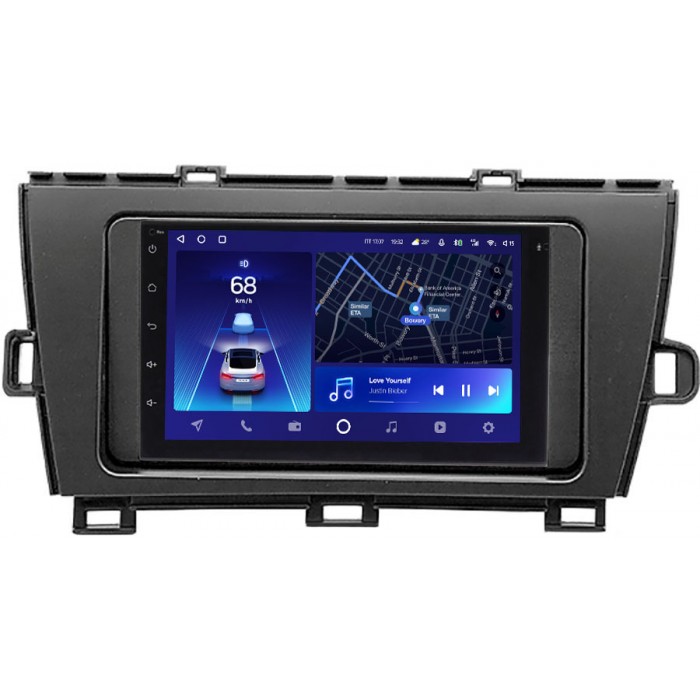 Головное устройство в штатное место 2 din Toyota Prius III (XW30) 2009-2015 (руль справа) Teyes CC2 PLUS 7 дюймов 3/32 RP-TYPS09R-430 на Android 10 (4G-SIM, DSP)