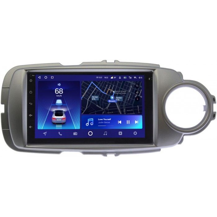 Головное устройство в штатное место 2 din Toyota Yaris III (XP130) 2011-2017, Vitz III (XP130) 2010-2018 (правый и левый руль) Teyes CC2 PLUS 7 дюймов 4/64 RP-TYVT13X-181 на Android 10 (4G-SIM, DSP)