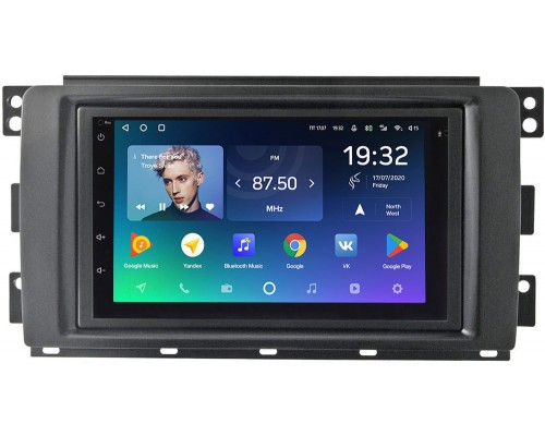 Smart Forfour 2004-2006, Fortwo II 2007-2011 Teyes SPRO PLUS 7 дюймов 3/32 RP-11-260-198 на Android 10 (4G-SIM, DSP)