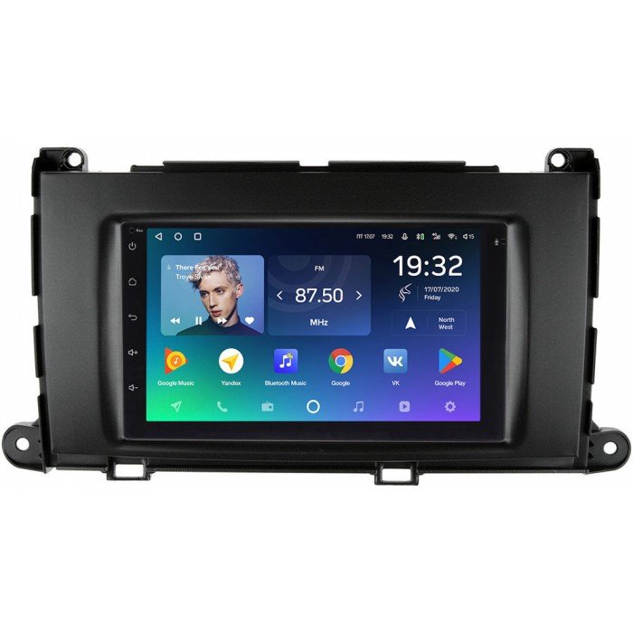 Головное устройство в штатное место 2 din Toyota Sienna III 2010-2014 Teyes SPRO PLUS 7 дюймов 4/64 RP-TYSNB-131 на Android 10 (4G-SIM, DSP)