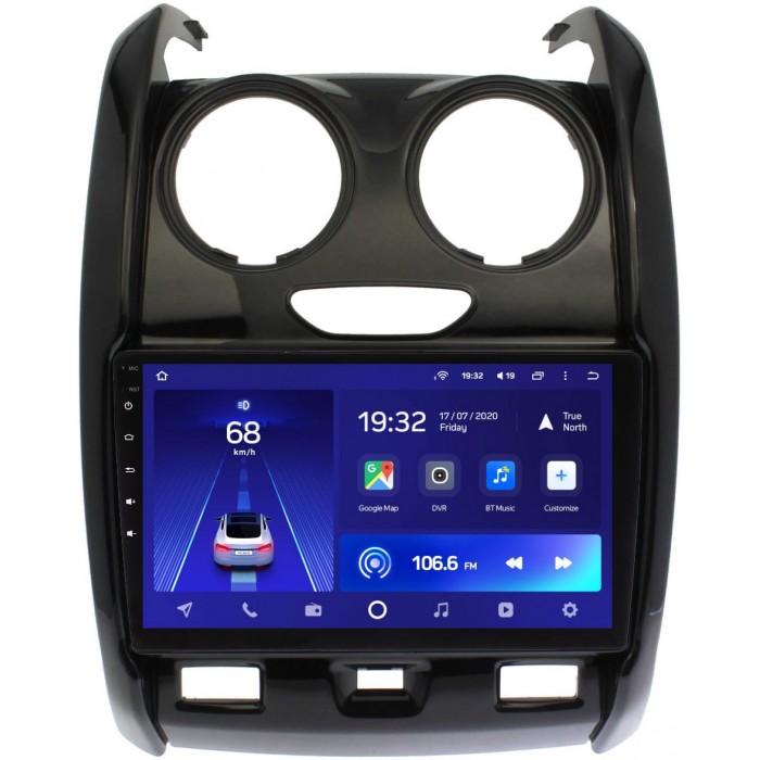 Штатное головное устройство Teyes CC2L PLUS 9 дюймов 2/32 RM-9-RE046N для Renault Duster 2015-2021 на Android 8.1 (DSP, IPS, AHD)