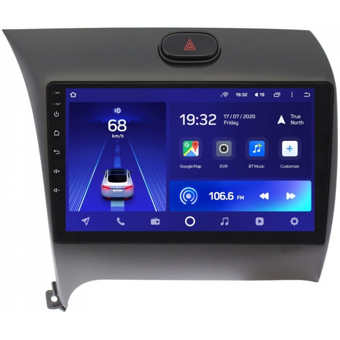 Штатное головное устройство Kia Cerato III 2013-2020 Teyes CC2L PLUS 9 дюймов 1/16 RM-9014 на Android 8.1 (DSP, IPS, AHD) для авто с камерой