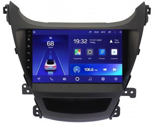 Hyundai Elantra V (MD) 2014-2016 Teyes CC2L PLUS 9 дюймов 1/16 RM-9023 для авто без камеры на Android 8.1 (DSP, IPS, AHD)